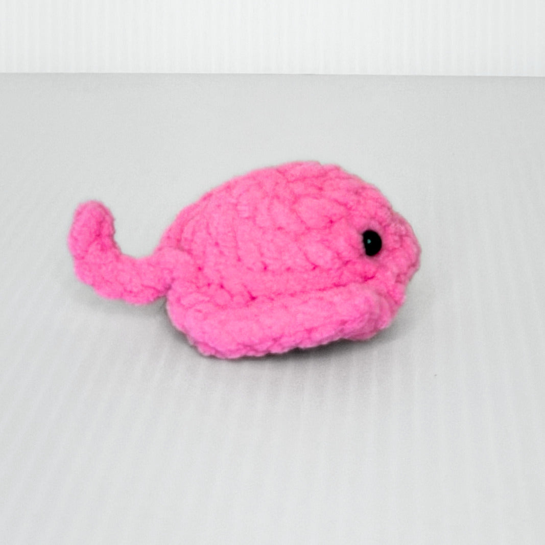 Stingray Magnet — Handmade Crochet Ocean Fridge Magnet