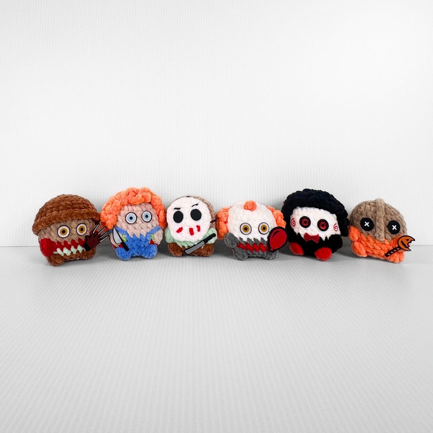 Crochet Pennywise Keychain: Horror Movie Fan Gift - pursuitofcraftyness