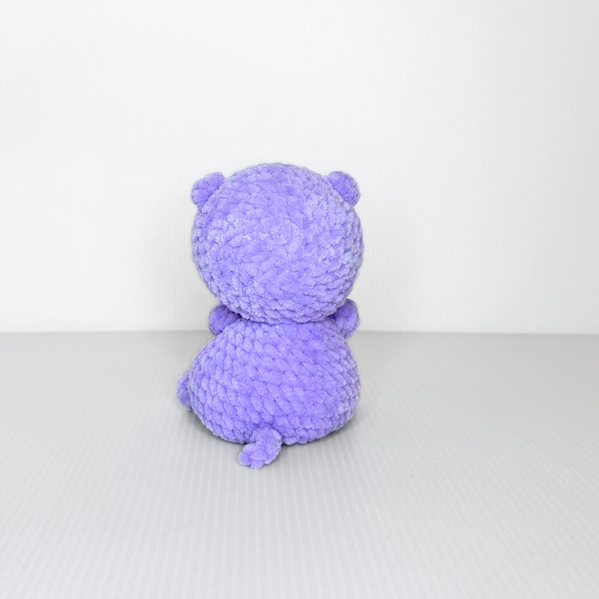 Hazel the Hippo — Handmade Crochet Plushie