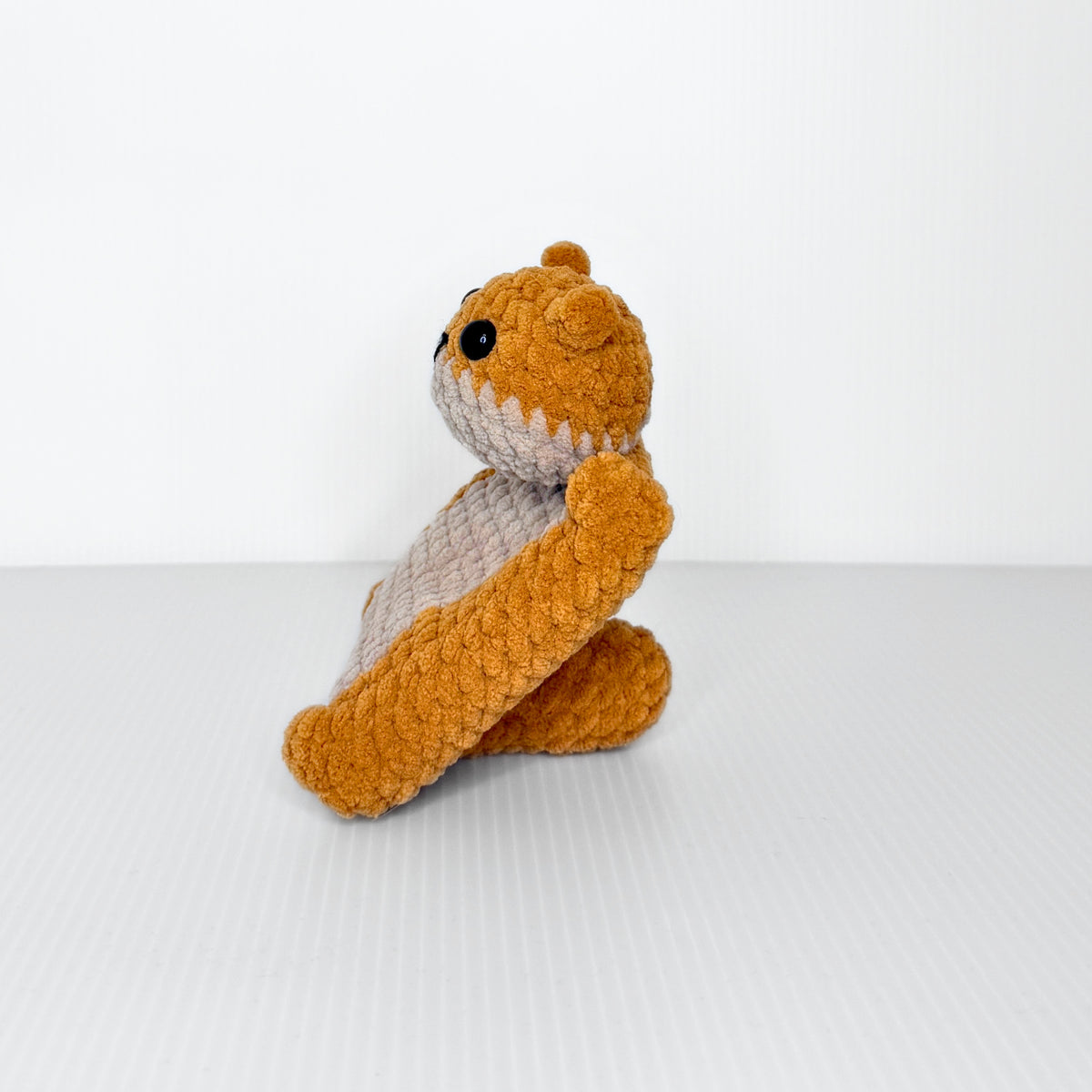 Flying Squirrel Plush — Handmade Crochet Stuffed Animal