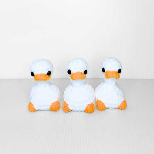 Mini Goose — Handmade Crochet Plushie