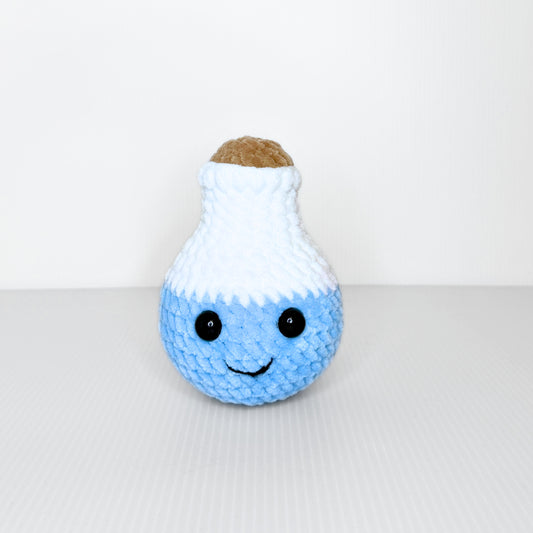 Spell Bottle Plushie — Handmade Crochet Potion Bottle