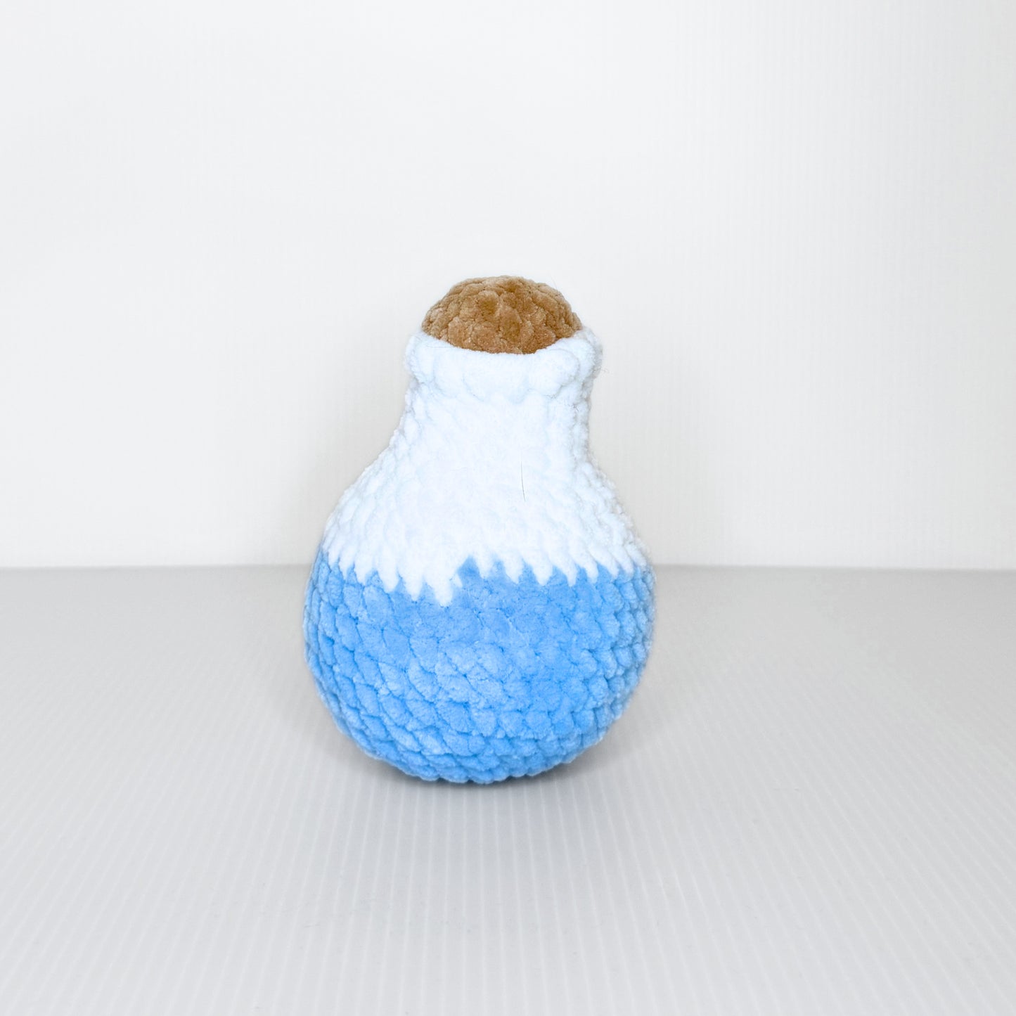 Spell Bottle Plushie — Handmade Crochet Potion Bottle