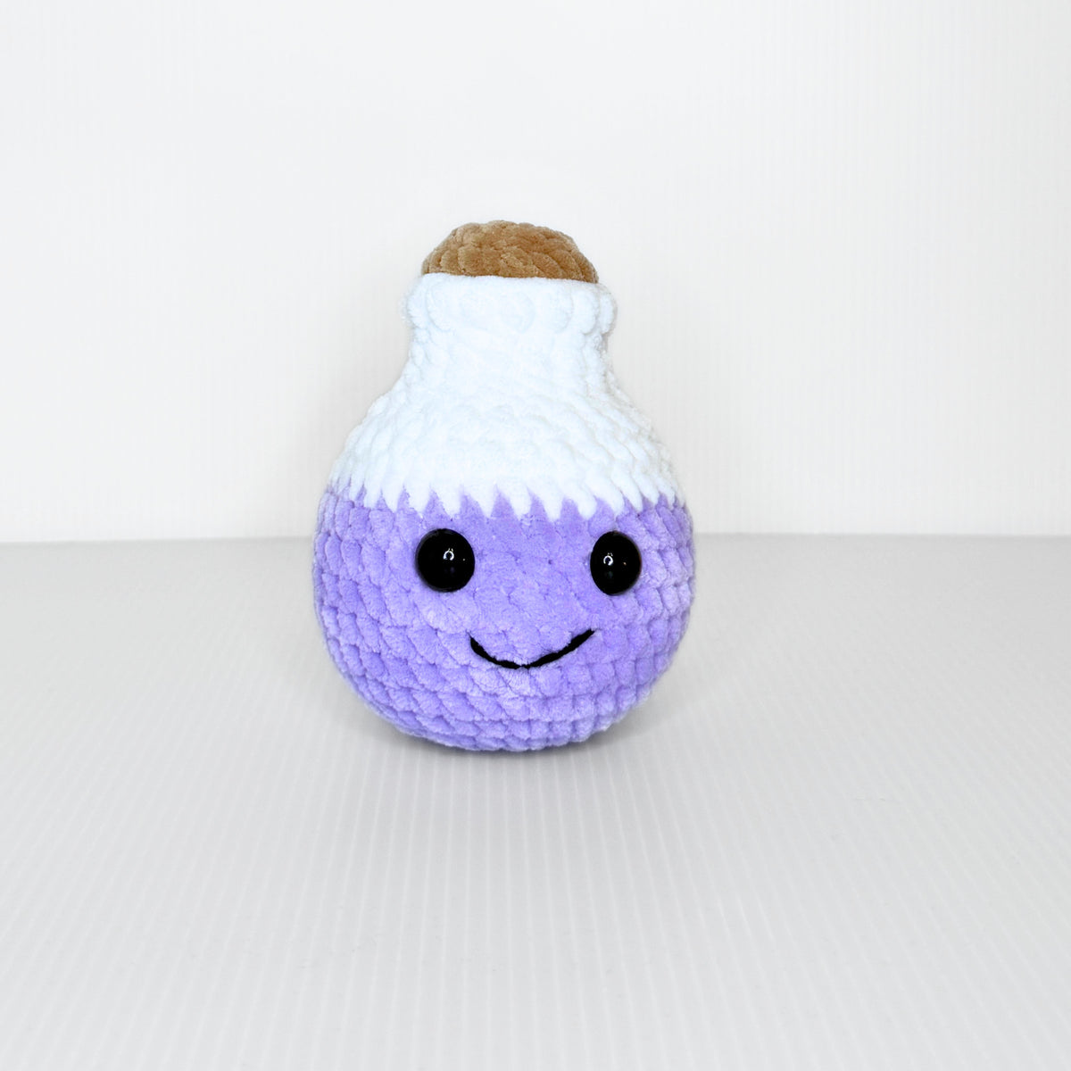 Spell Bottle Plushie — Handmade Crochet Potion Bottle