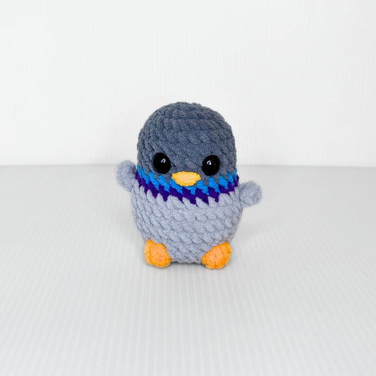 Pigeon — Handmade Crochet Plushie - pursuitofcraftyness