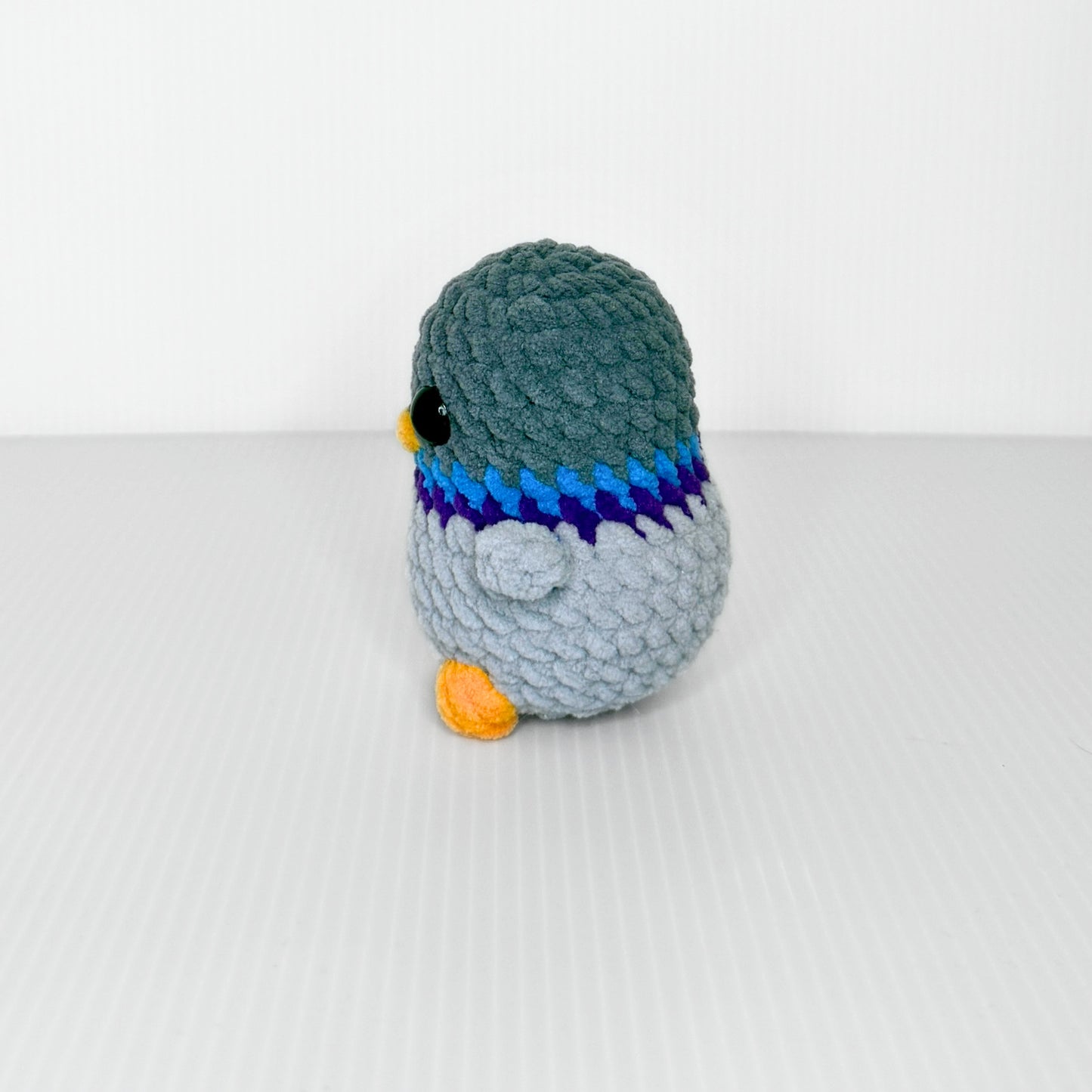 Pigeon — Handmade Crochet Plushie - pursuitofcraftyness
