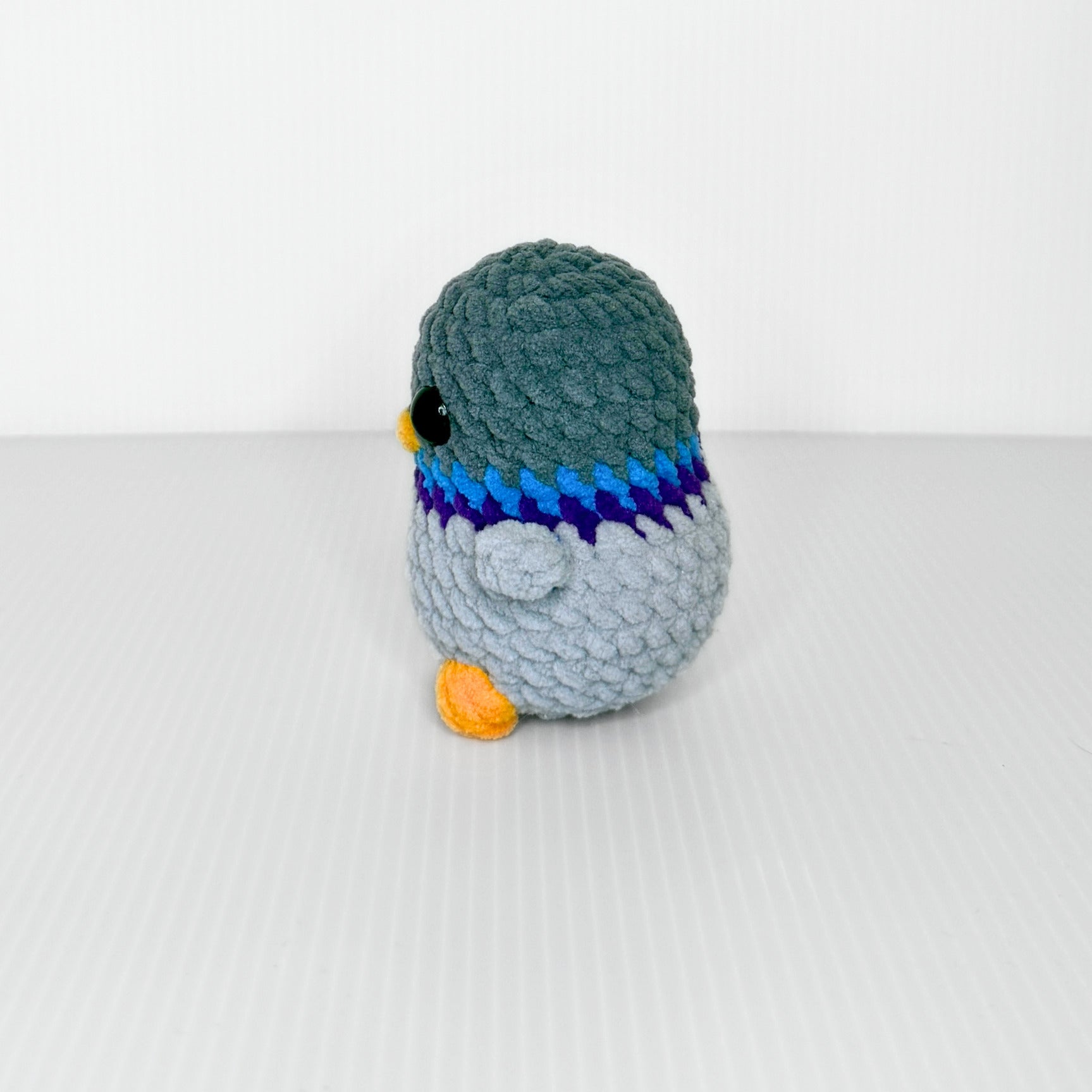 Pigeon — Handmade Crochet Plushie - pursuitofcraftyness