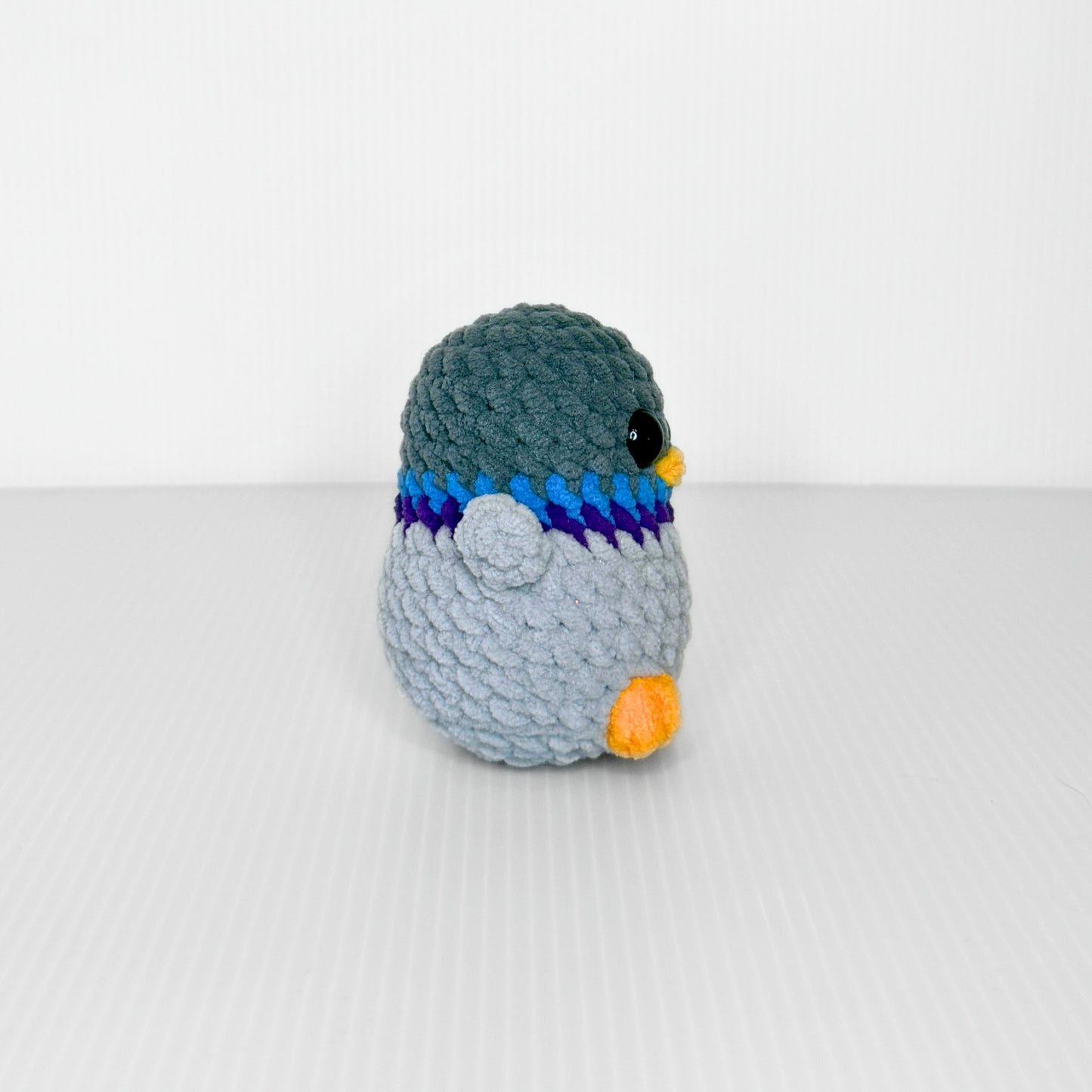 Pigeon — Handmade Crochet Plushie - pursuitofcraftyness
