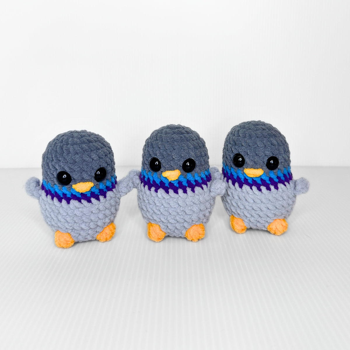 Pigeon — Handmade Crochet Plushie - pursuitofcraftyness