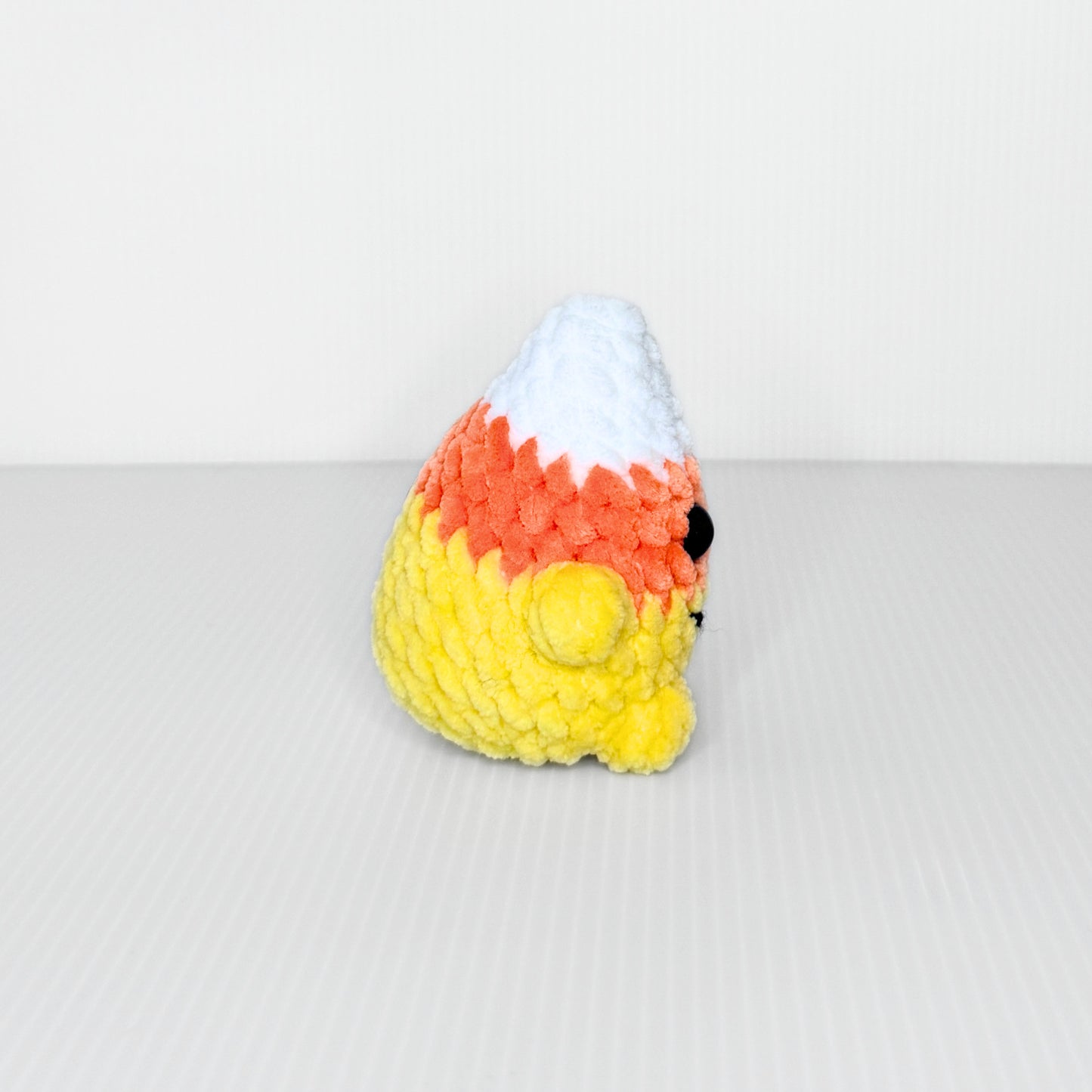 Mini Candy Corn — Handmade Crochet Halloween Plushie