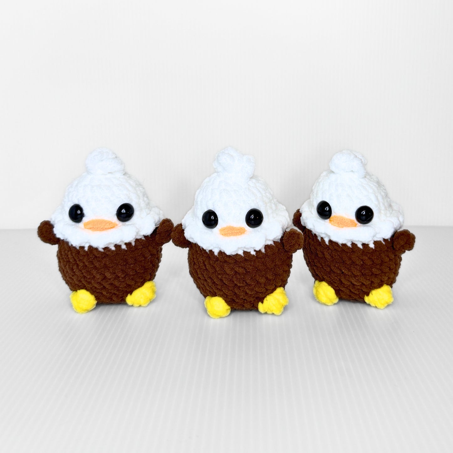 Eagle — Handmade Crochet Plushie