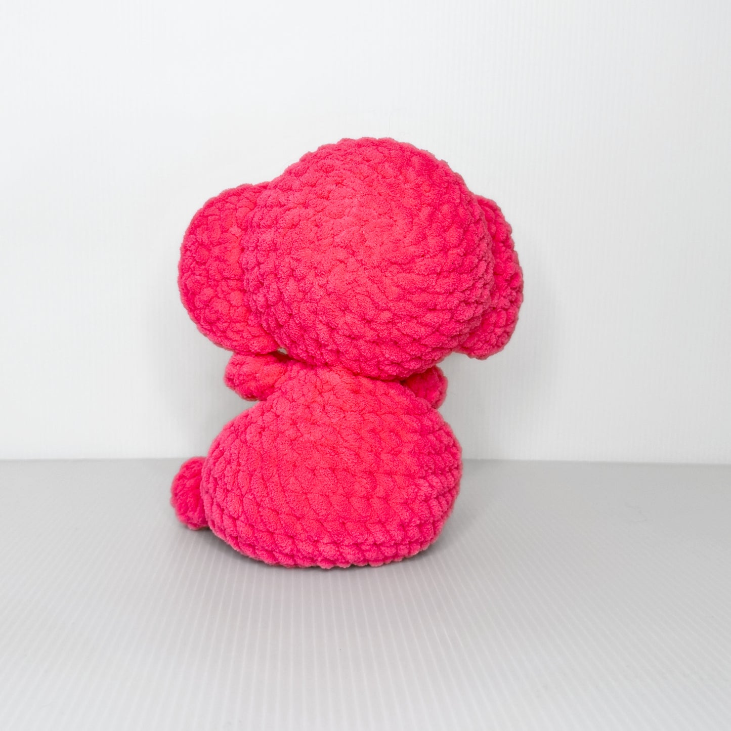 Elie the Elephant — Handmade Crochet Plushie