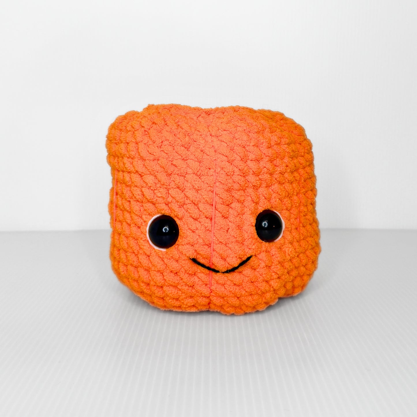 Stacking Pumpkins with Witch Hat — Handmade Crochet Halloween Decor