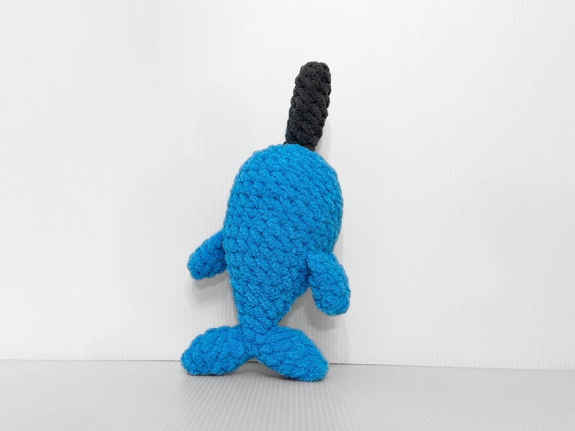 Adorable Crochet Narwhal Doll from Elf Movie - Holiday Décor & Gift for All Ages - pursuitofcraftyness