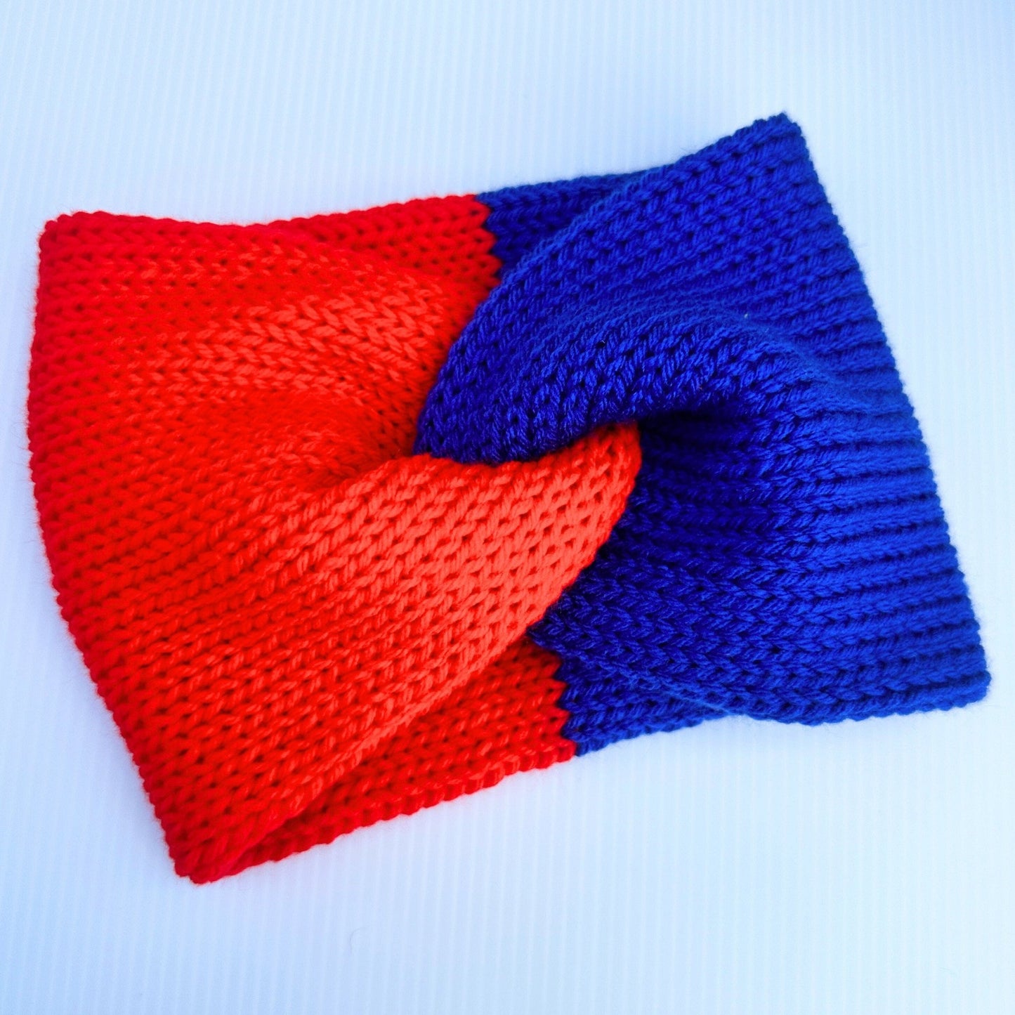 Bright Multicolor Winter Headband - Fashionable and Warm Ear Warmer for Adults - pursuitofcraftyness