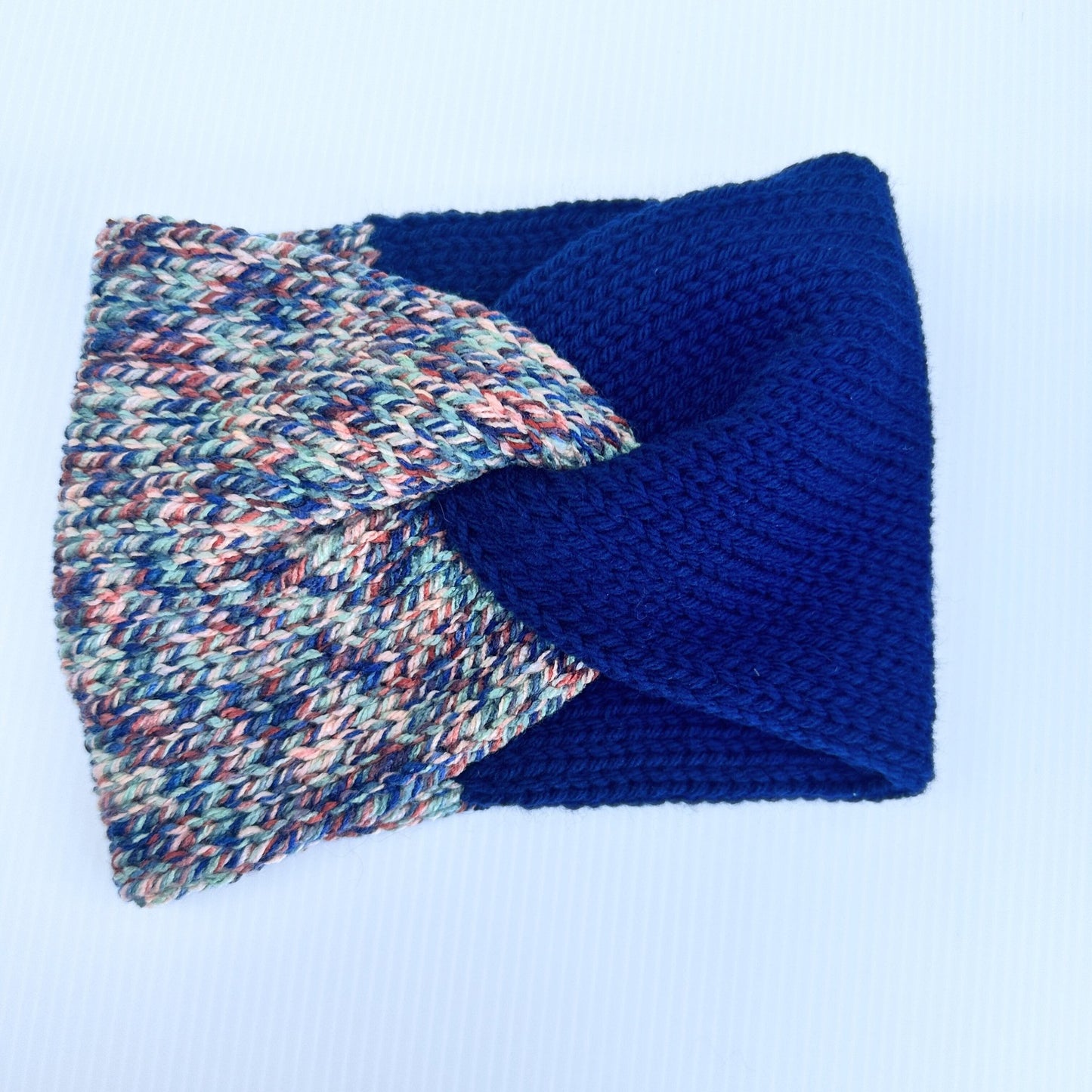 Bright Multicolor Winter Headband - Fashionable and Warm Ear Warmer for Adults - pursuitofcraftyness