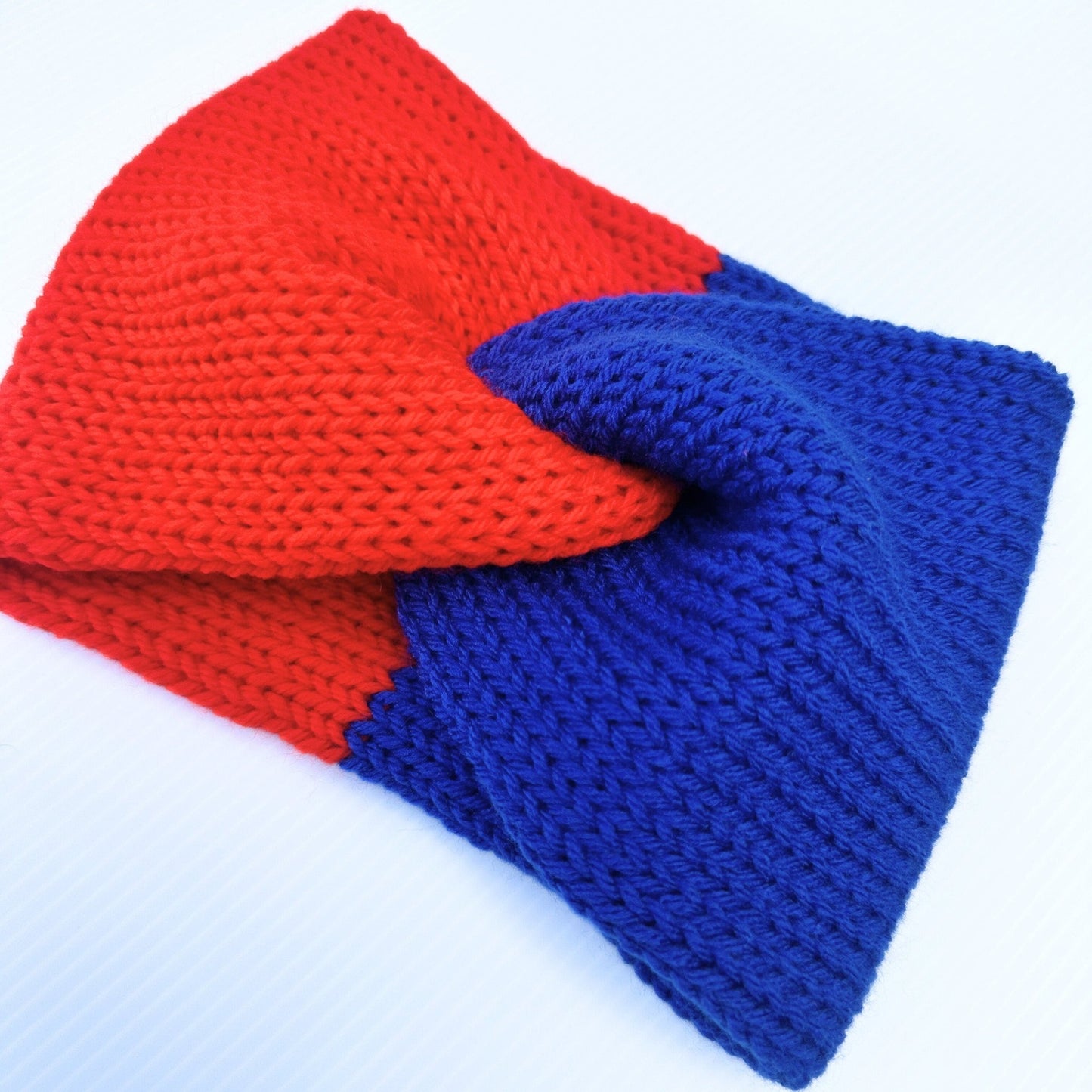 Bright Multicolor Winter Headband - Fashionable and Warm Ear Warmer for Adults - pursuitofcraftyness