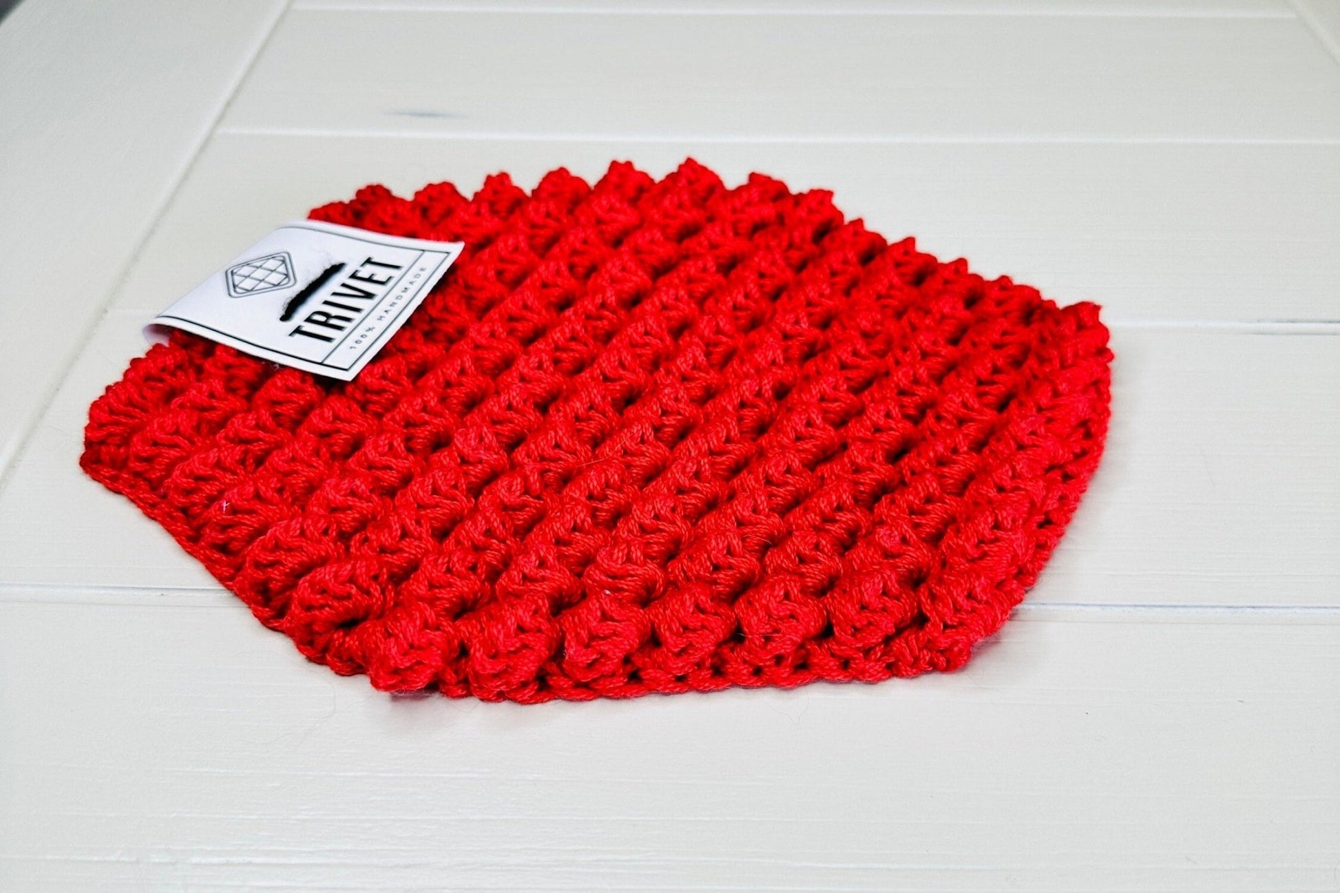 Crochet Cotton Trivet Set – Handmade Mug Rugs with Tassels - pursuitofcraftyness