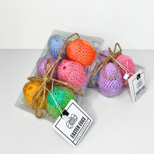 Crochet Easter Eggs Set: Whimsical Spring Home Decor - pursuitofcraftyness