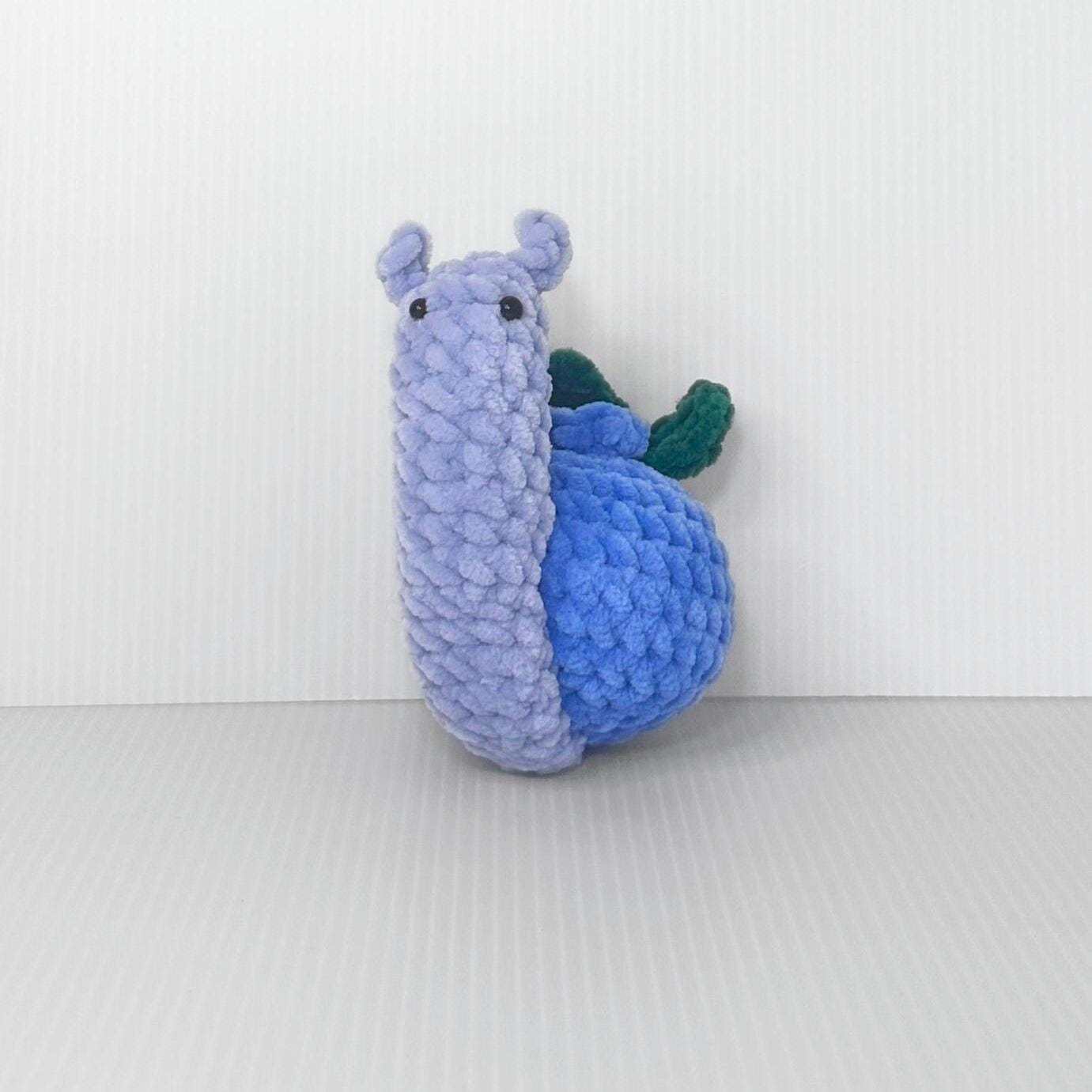 Crochet Fruit Snail Plushie Set: Handmade Whimsical Collection - pursuitofcraftyness