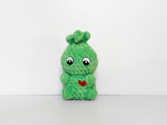 Crochet Mini Mean Guy – Handmade Christmas - Inspired Fun Toy - pursuitofcraftyness