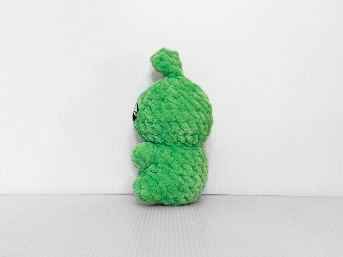 Crochet Mini Mean Guy – Handmade Christmas - Inspired Fun Toy - pursuitofcraftyness