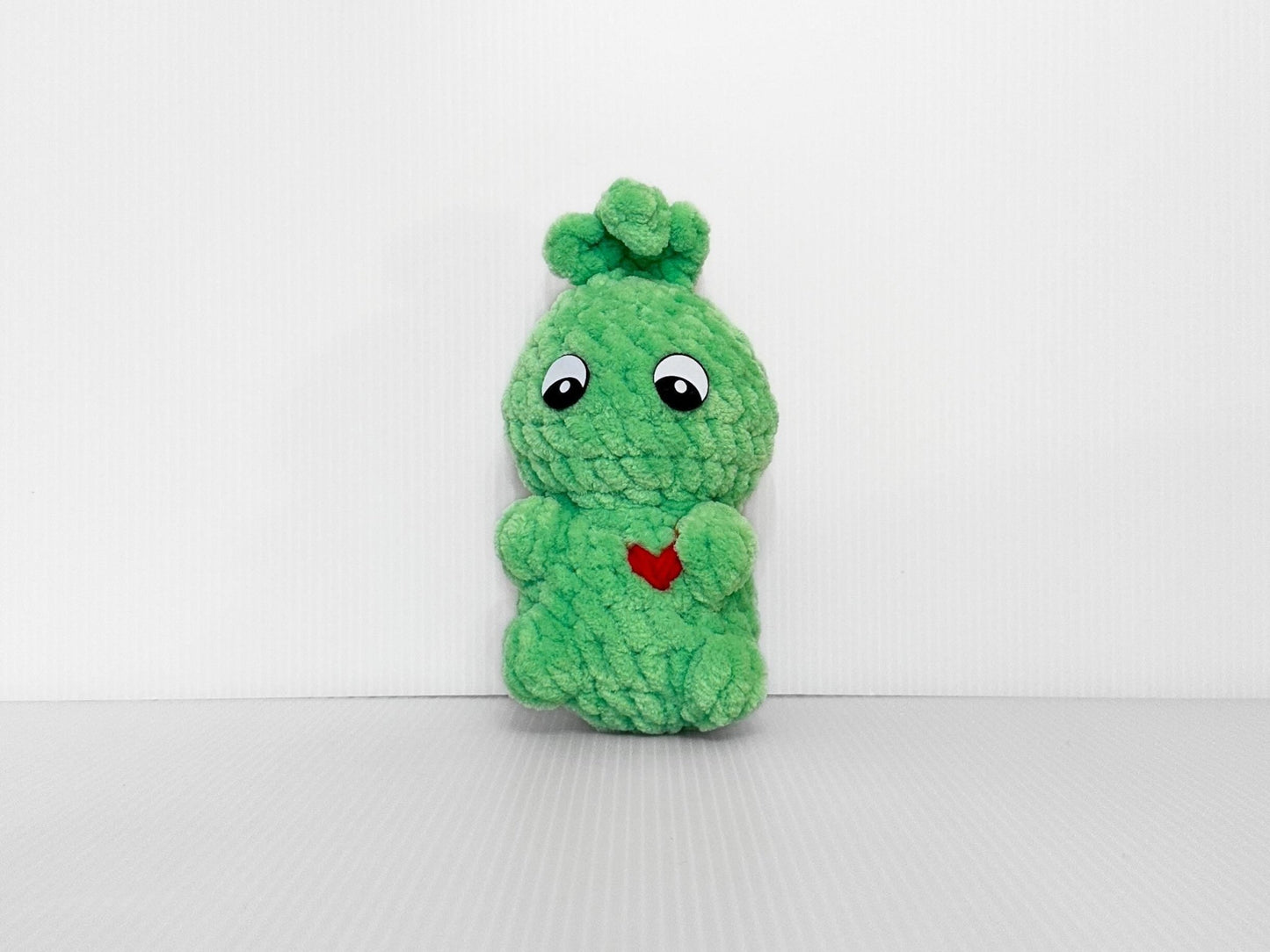 Crochet Mini Mean Guy – Handmade Christmas - Inspired Fun Toy - pursuitofcraftyness
