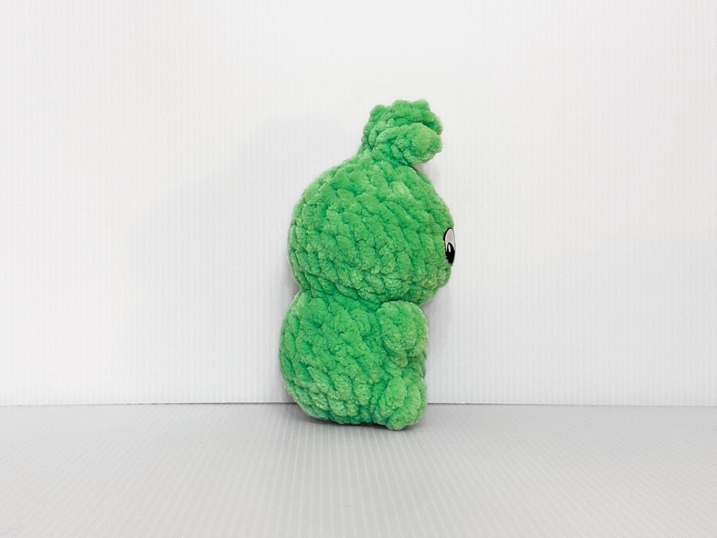 Crochet Mini Mean Guy – Handmade Christmas - Inspired Fun Toy - pursuitofcraftyness