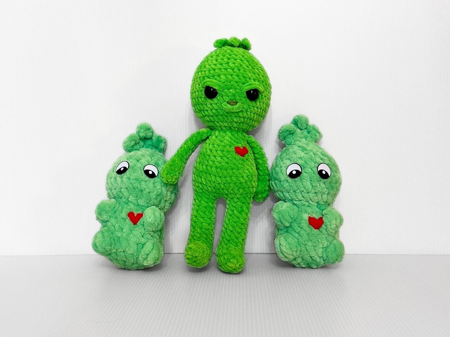 Crochet Mini Mean Guy – Handmade Christmas - Inspired Fun Toy - pursuitofcraftyness