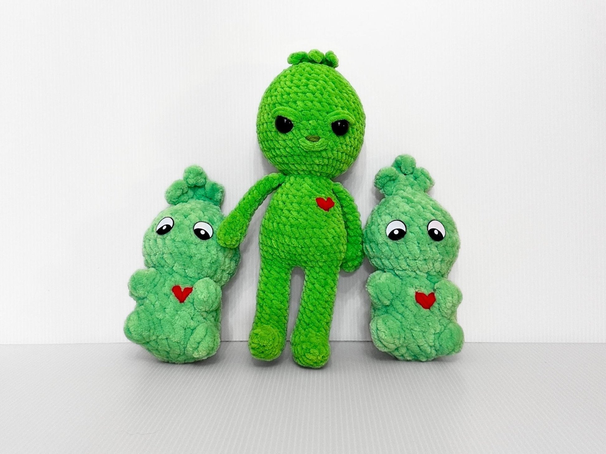 Crochet Mini Mean Guy – Handmade Christmas - Inspired Fun Toy - pursuitofcraftyness