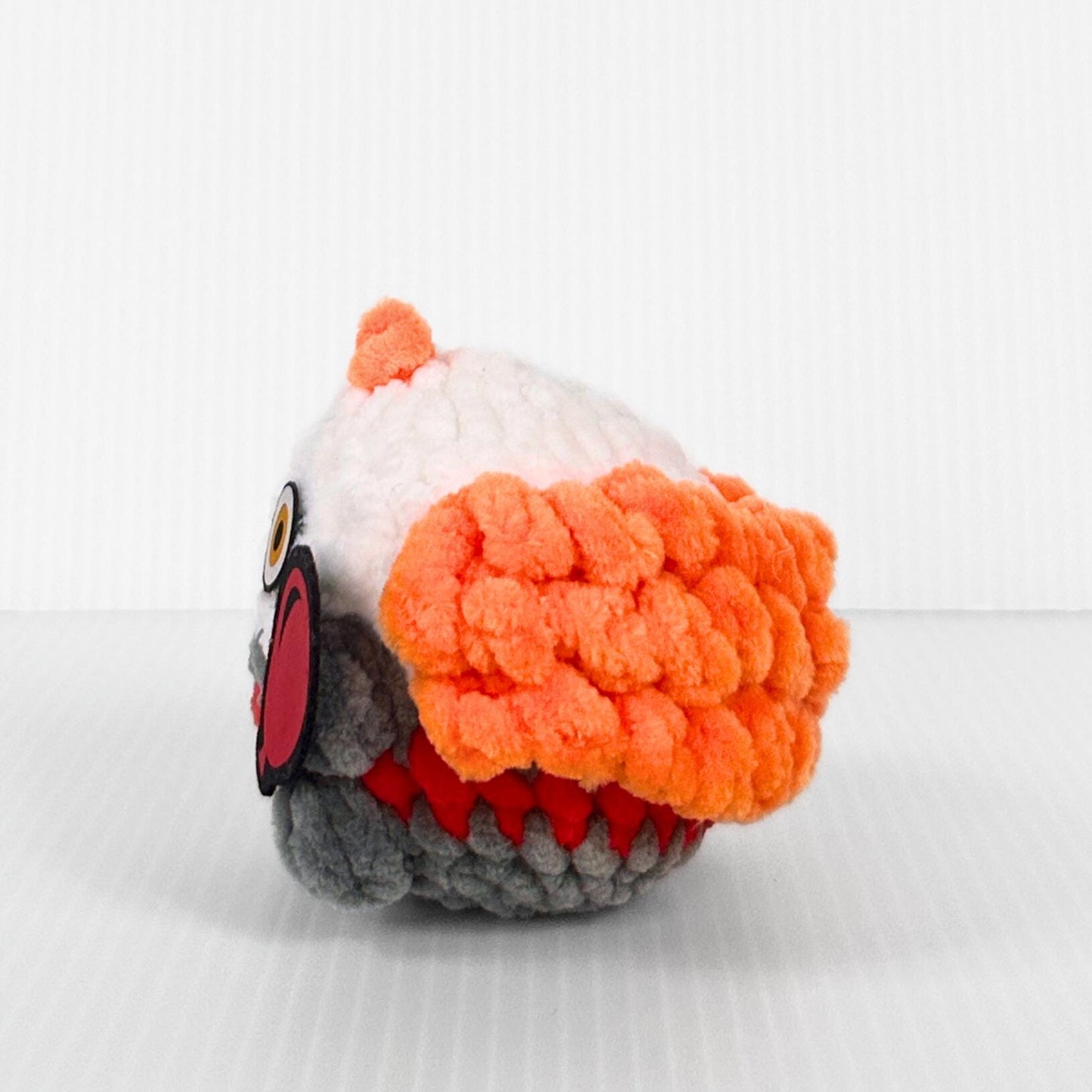 Crochet Pennywise Keychain: Horror Movie Fan Gift - pursuitofcraftyness
