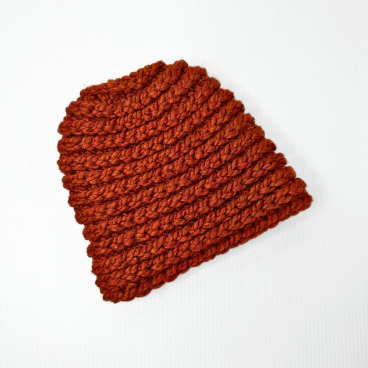 Crochet Ponytail Beanie: Acrylic Wool Blend, Machine Washable - pursuitofcraftyness