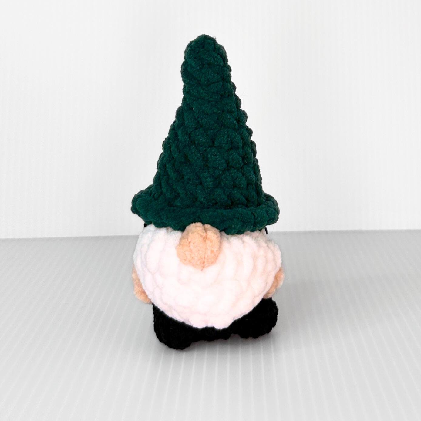 Crochet St. Patrick's Day Gnome: Handmade Lucky Green Decor - pursuitofcraftyness