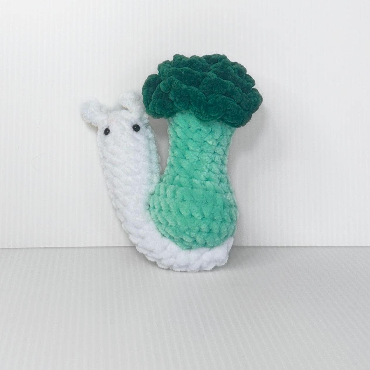 Crochet Veggie Snail Plushie Set: Adorable Vegetable Collection - pursuitofcraftyness
