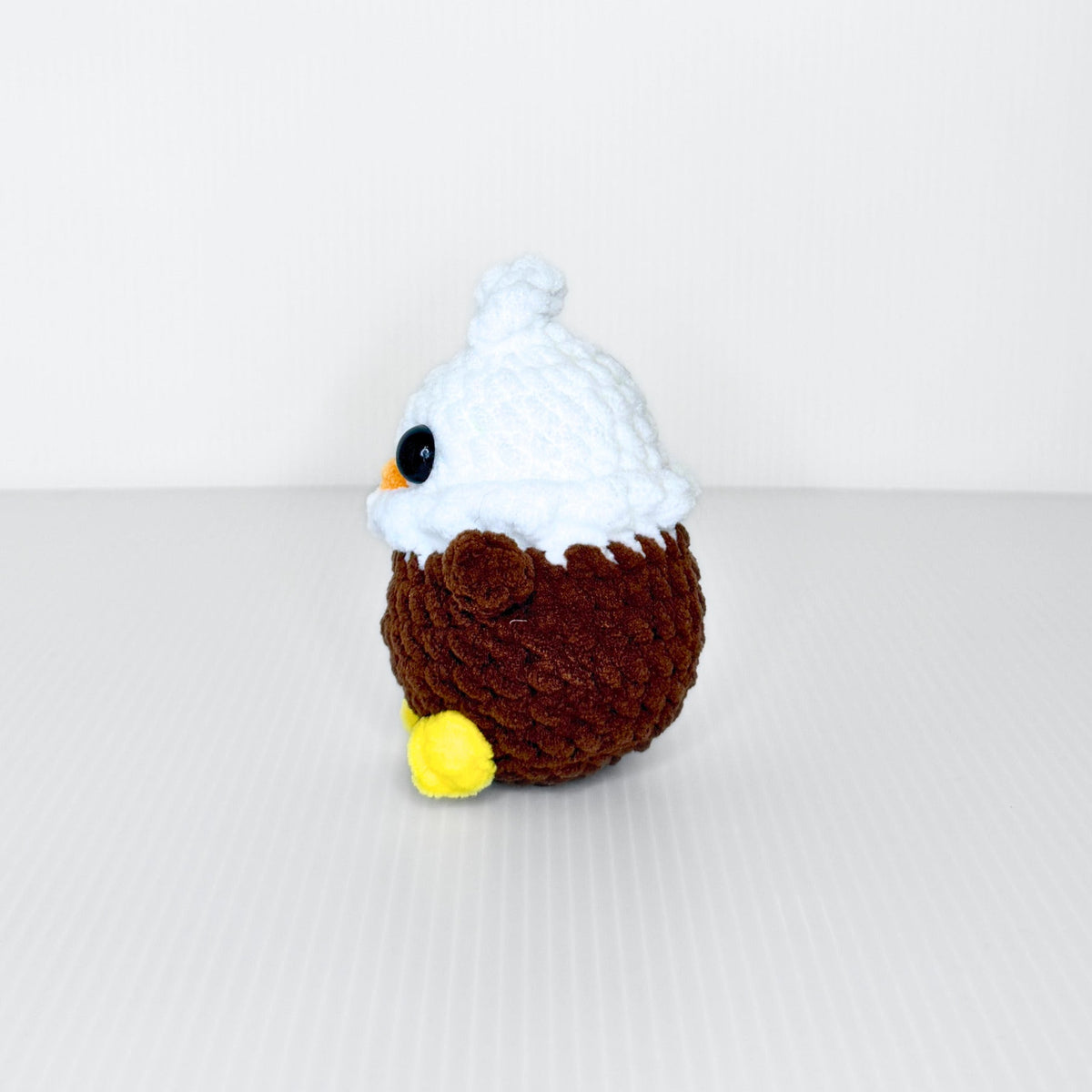 Eagle — Handmade Crochet Plushie - pursuitofcraftyness