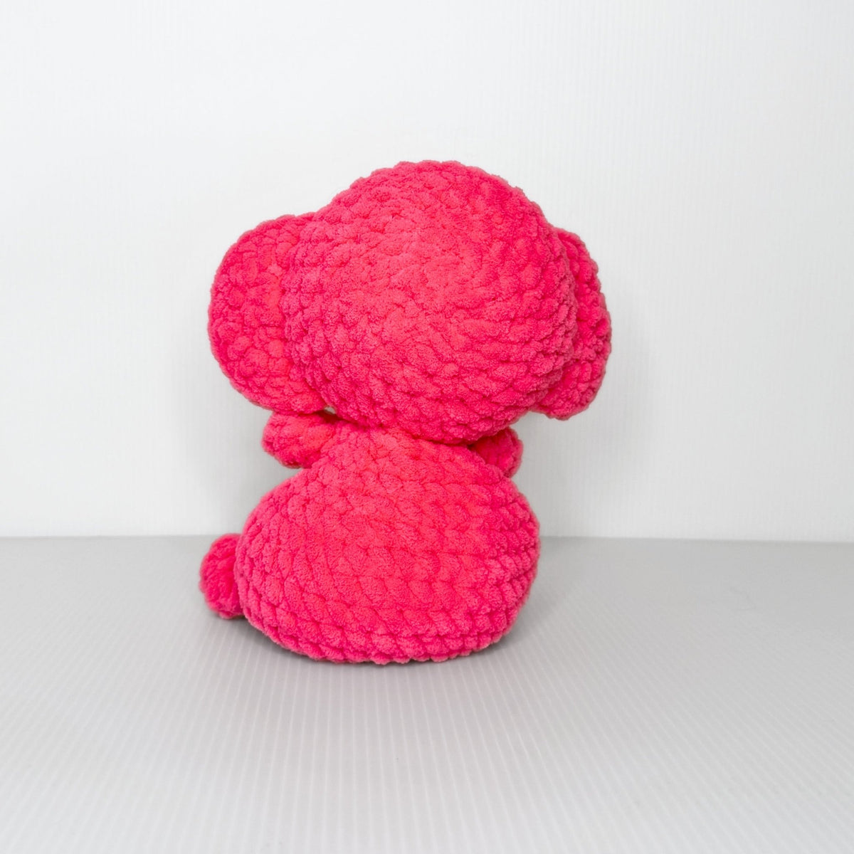 Elie the Elephant — Handmade Crochet Plushie - pursuitofcraftyness