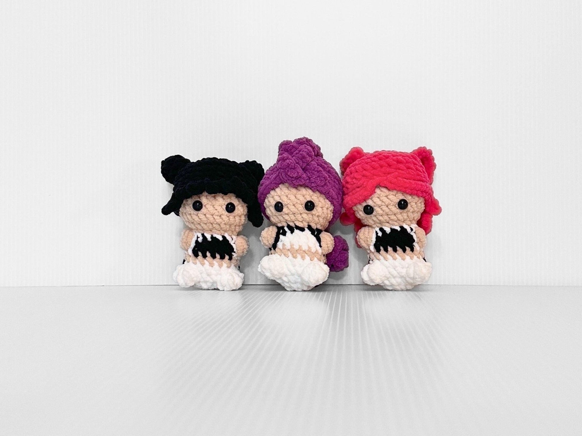 Handcrafted Crochet KPop Demon Hunter Keychains - Perfect Gift! - pursuitofcraftyness