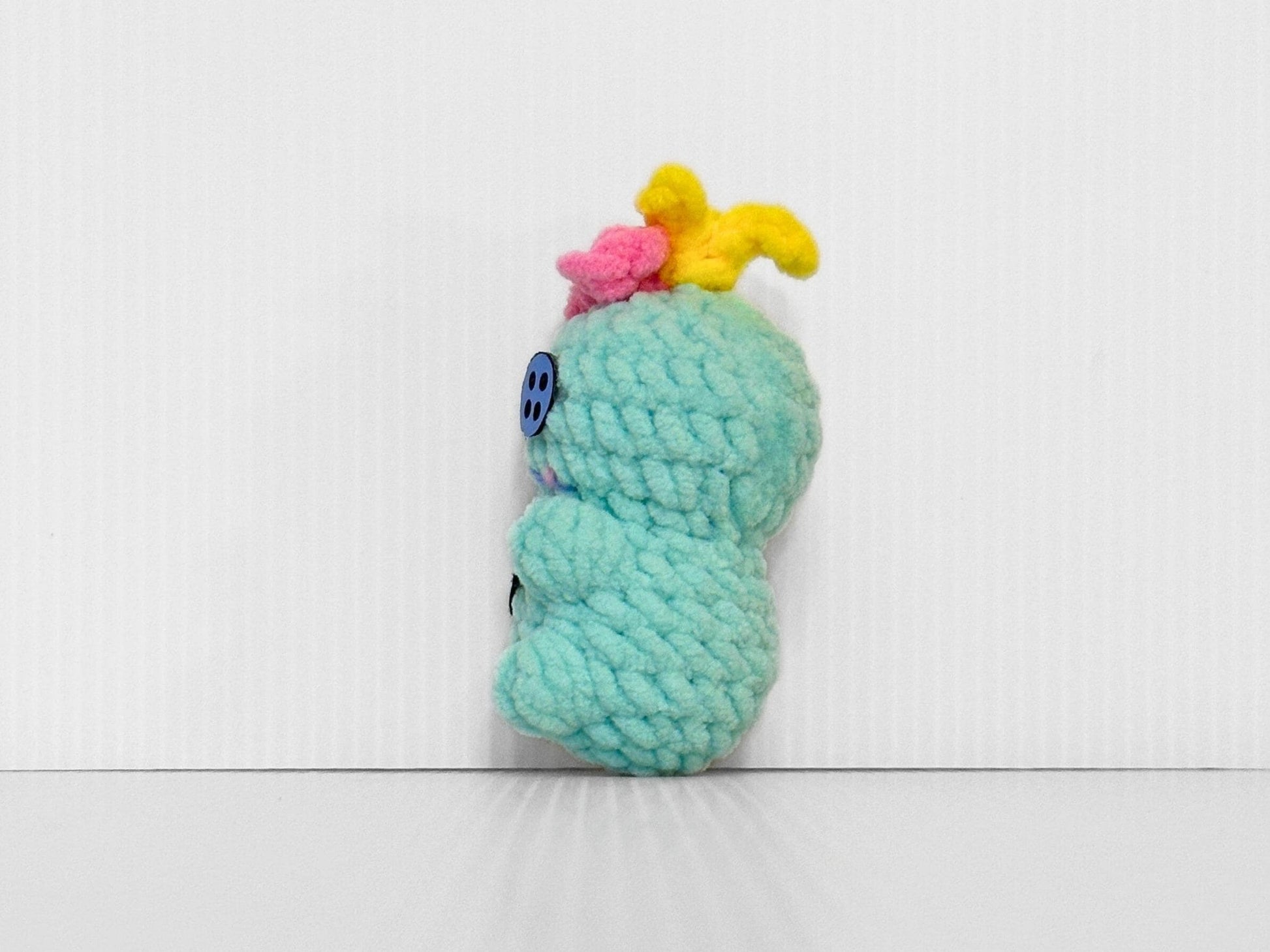 Handmade Crochet Scrump Bag Charm for Fans - pursuitofcraftyness