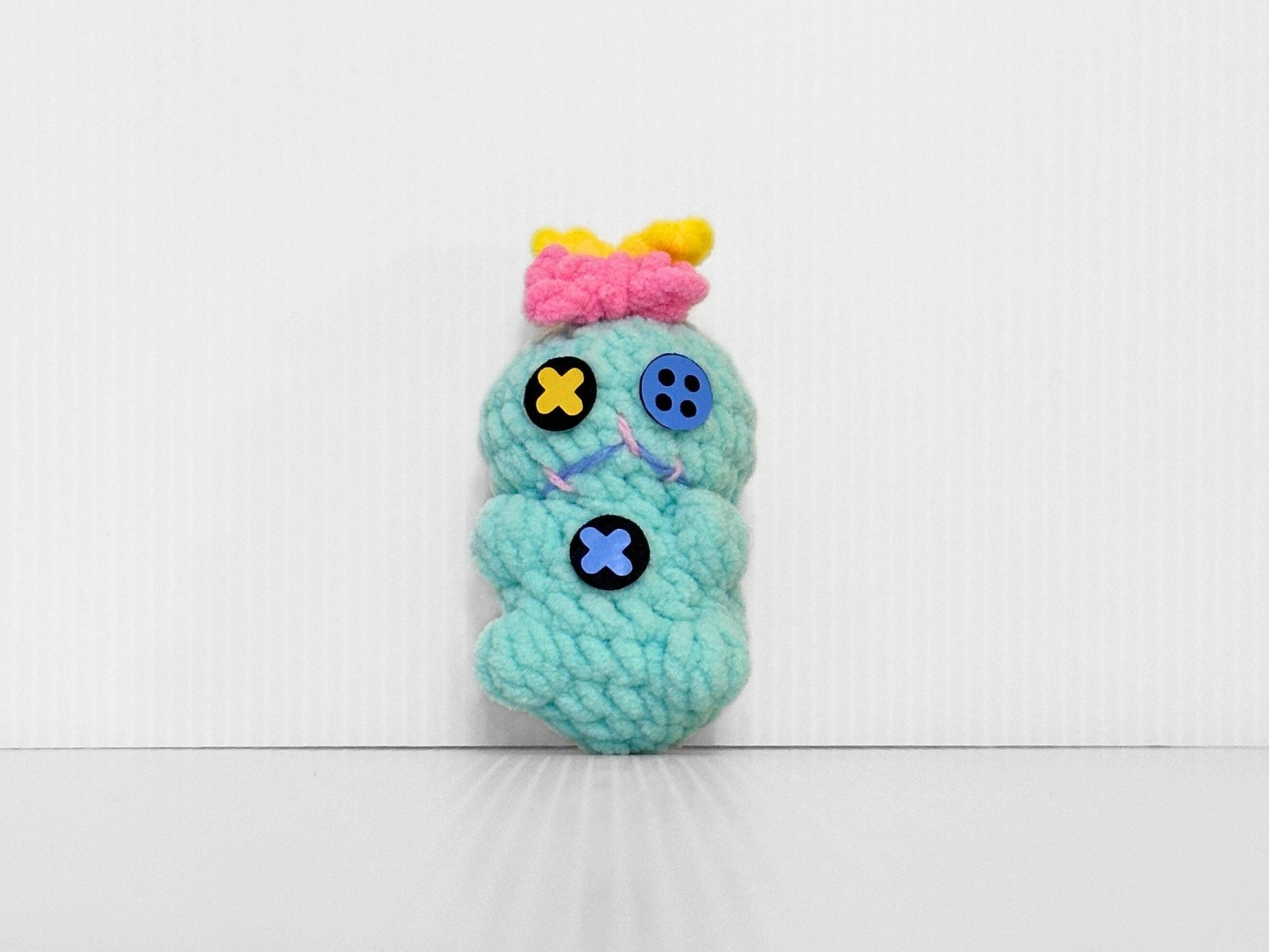 Handmade Crochet Scrump Bag Charm for Fans - pursuitofcraftyness