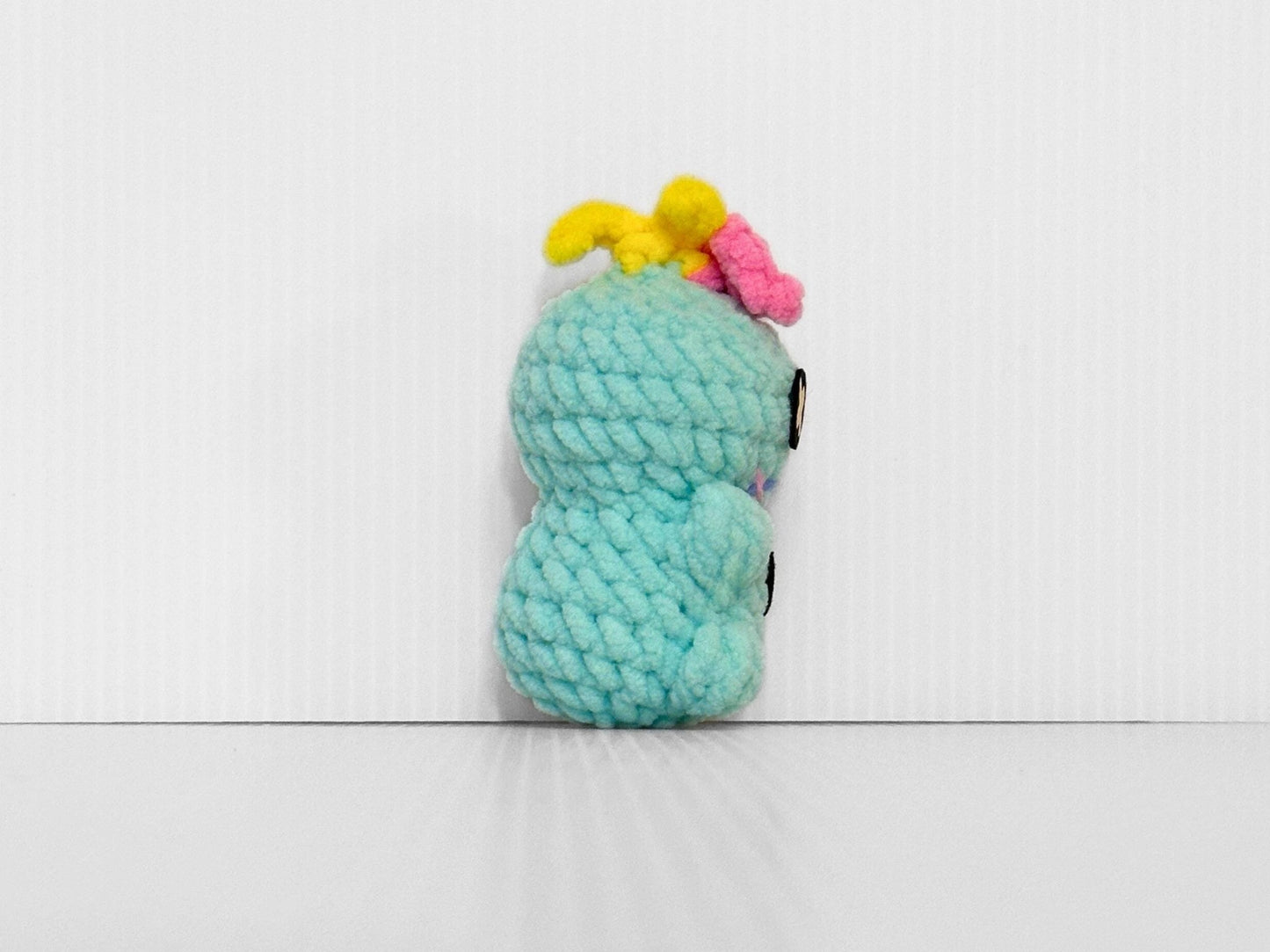 Handmade Crochet Scrump Bag Charm for Fans - pursuitofcraftyness