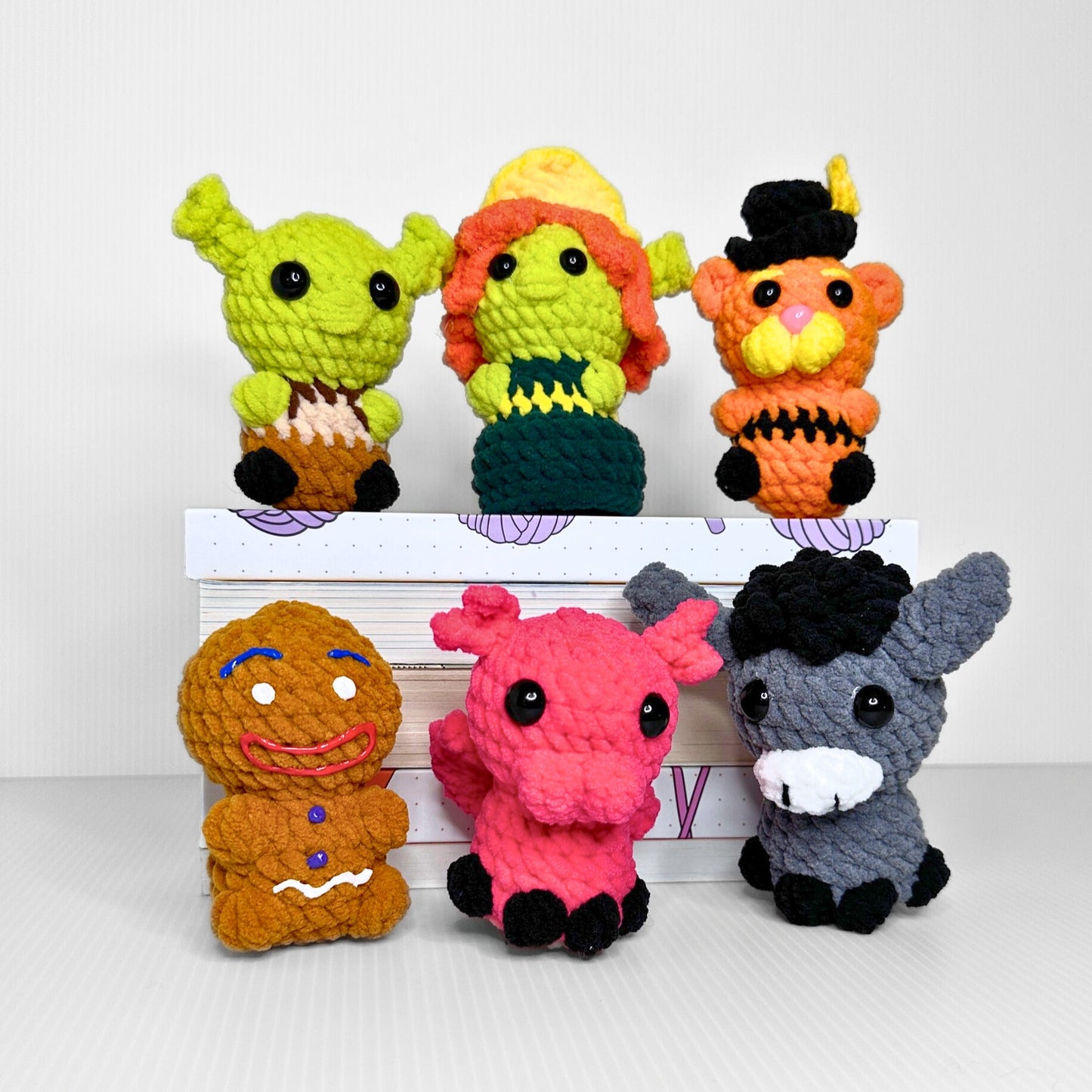 Handmade Fantasy Swamp Friends Crochet Plush Collection — Choose Your Character, Kawaii Stuffed Animals - pursuitofcraftyness