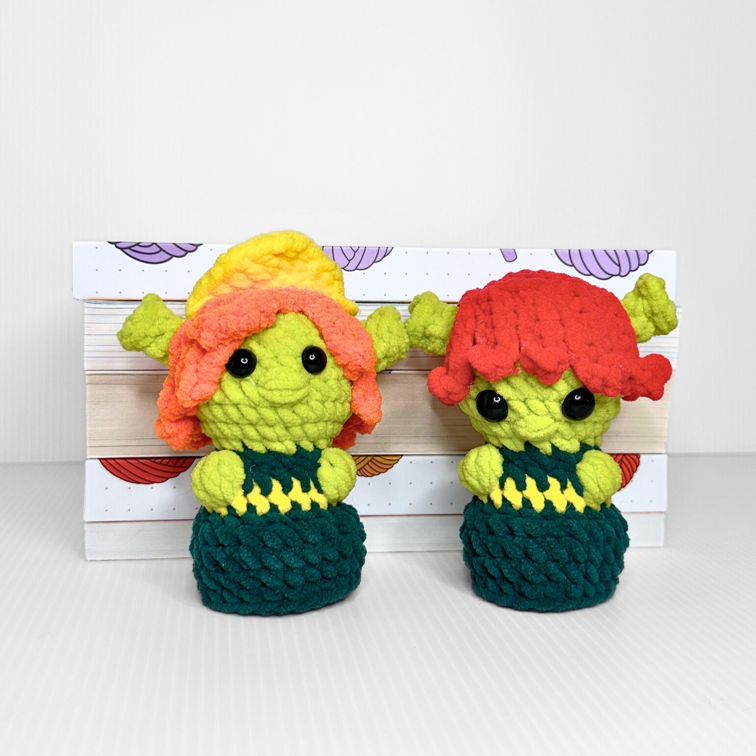 Handmade Fantasy Swamp Friends Crochet Plush Collection — Choose Your Character, Kawaii Stuffed Animals - pursuitofcraftyness