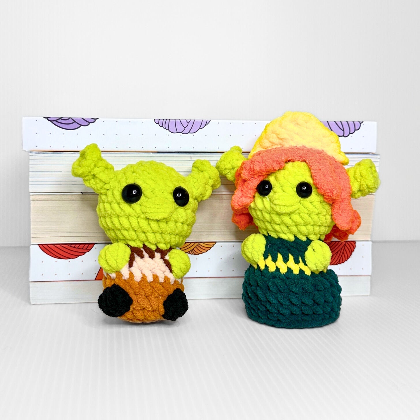 Handmade Fantasy Swamp Friends Crochet Plush Collection — Choose Your Character, Kawaii Stuffed Animals - pursuitofcraftyness