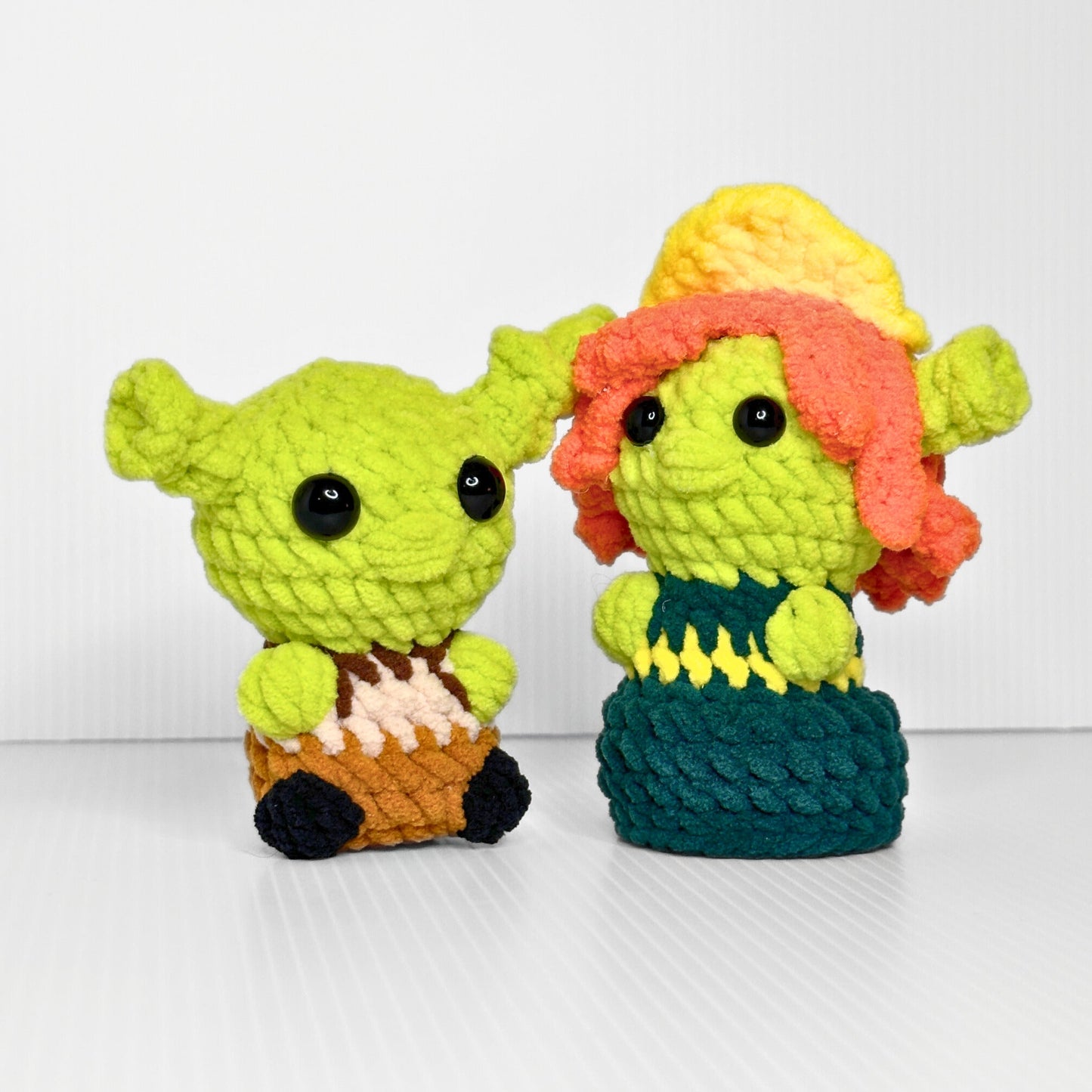 Handmade Fantasy Swamp Friends Crochet Plush Collection — Choose Your Character, Kawaii Stuffed Animals - pursuitofcraftyness