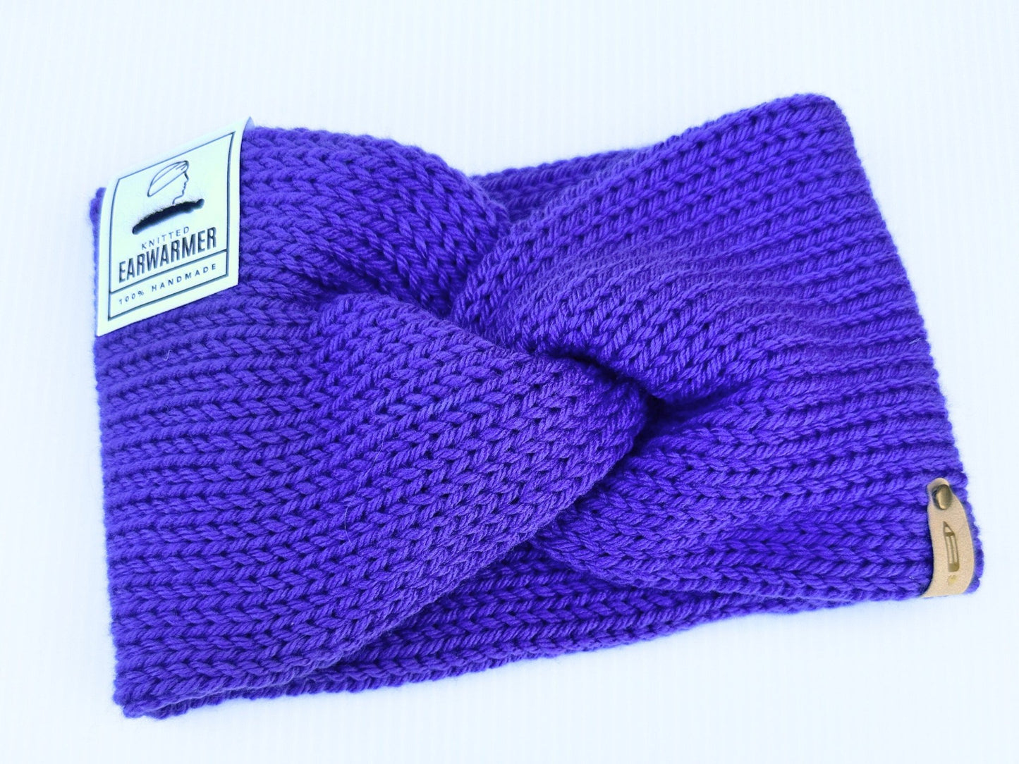 Knit Ear Warmer Headband: Adult Winter Fashion Ear Muff - pursuitofcraftyness
