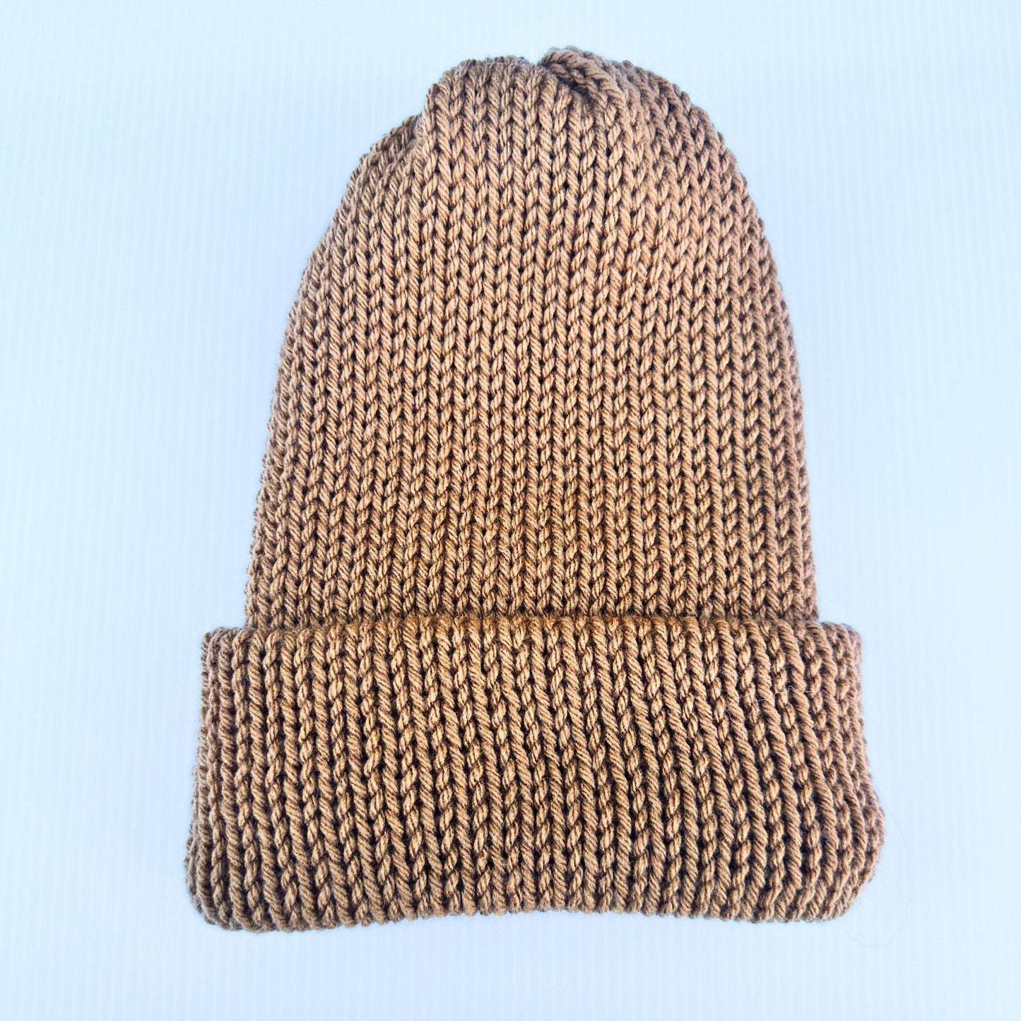 Solid Knit Winter Beanie: Acrylic Outdoor Beanie - pursuitofcraftyness