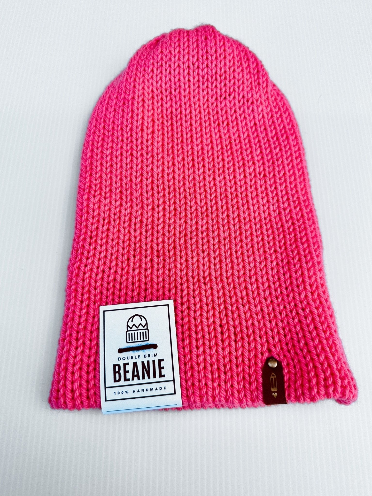 Solid Knit Winter Beanie: Acrylic Outdoor Beanie - pursuitofcraftyness