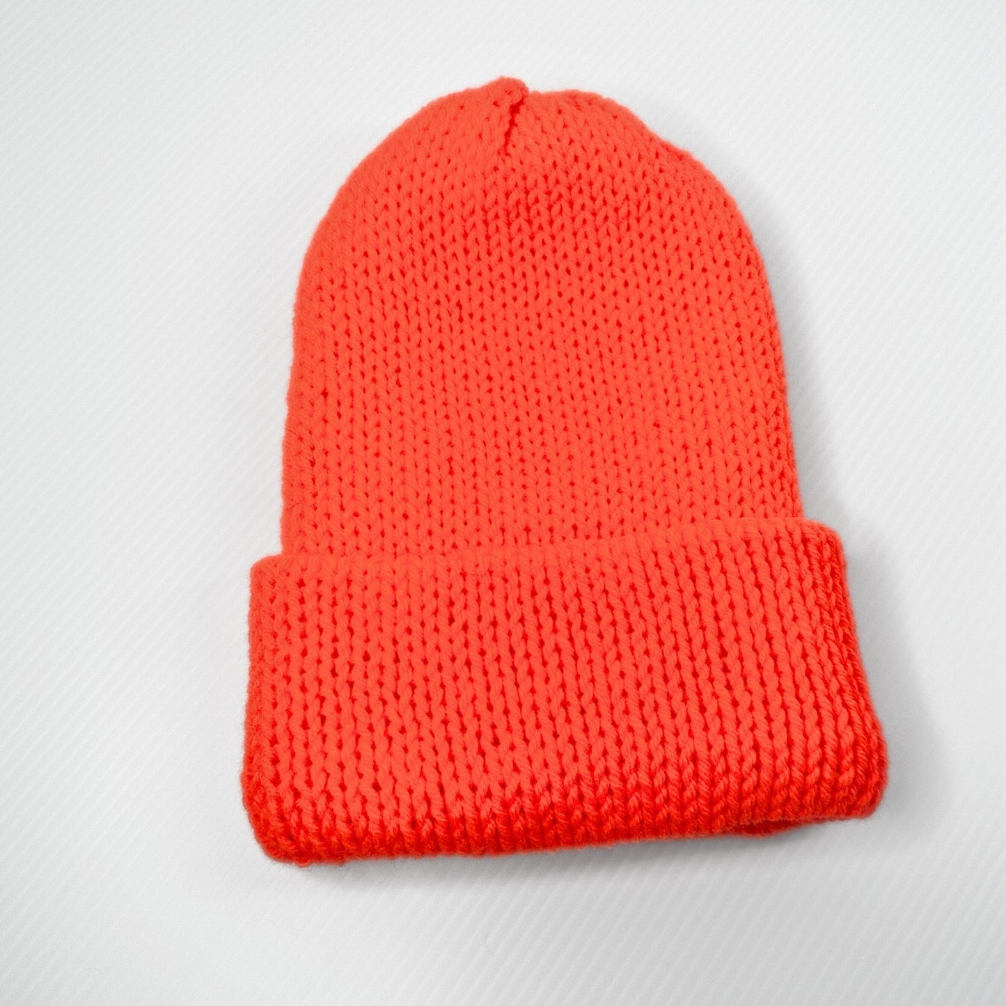 Solid Knit Winter Beanie: Acrylic Outdoor Beanie - pursuitofcraftyness