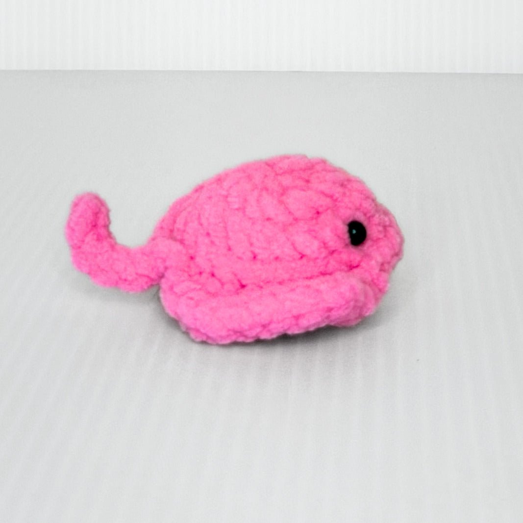 Stingray Magnet — Handmade Crochet Ocean Fridge Magnet - pursuitofcraftyness