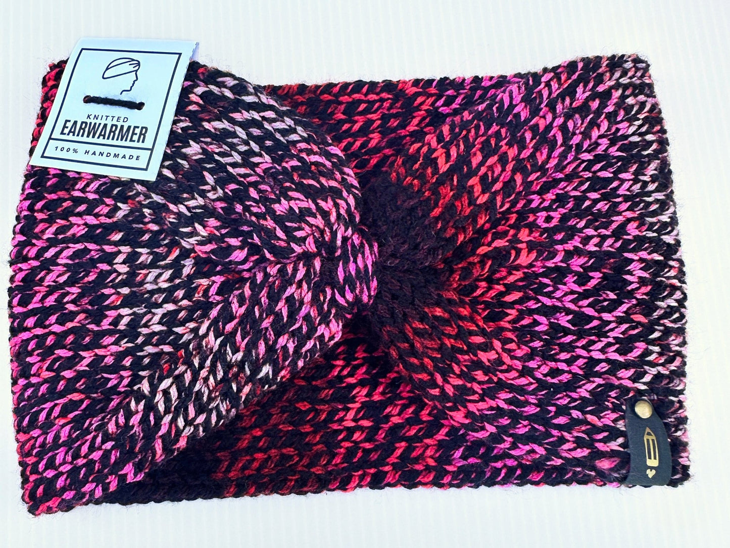 Stylish Multicolor Front Knot Knit Headband Ear Warmer for Women - pursuitofcraftyness